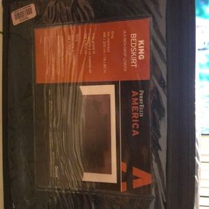 Bedskirt and European Sham